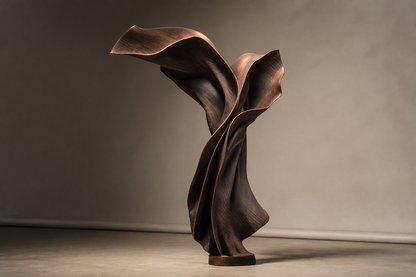 Inclina — bronze sculpture by 1-OPH