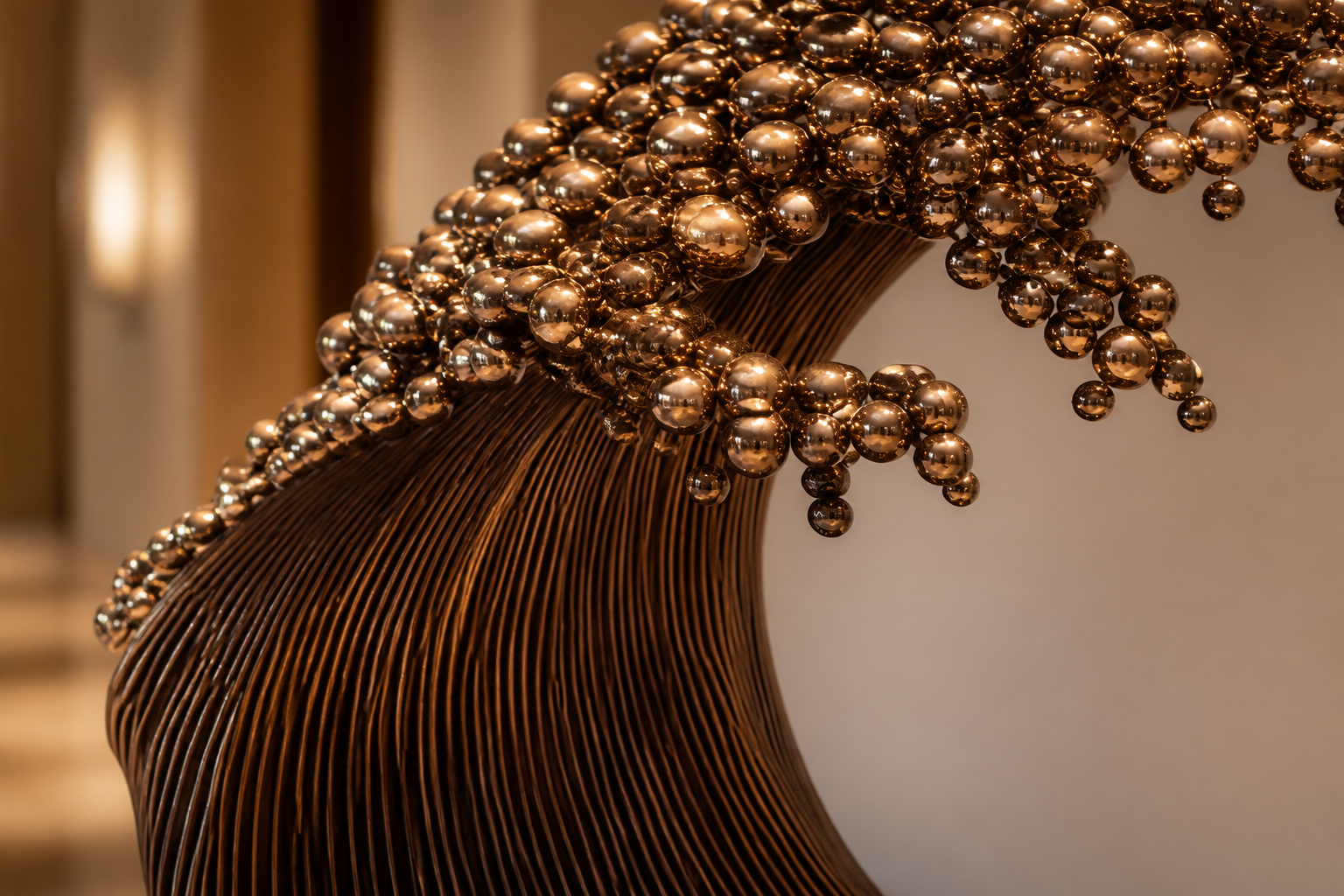 Limara — bronze fountain by 1-OPH