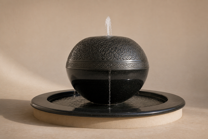 Chaska — stone sphere fountain by 1-OPH