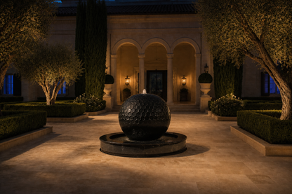 Spica — stone sphere fountain by 1-OPH