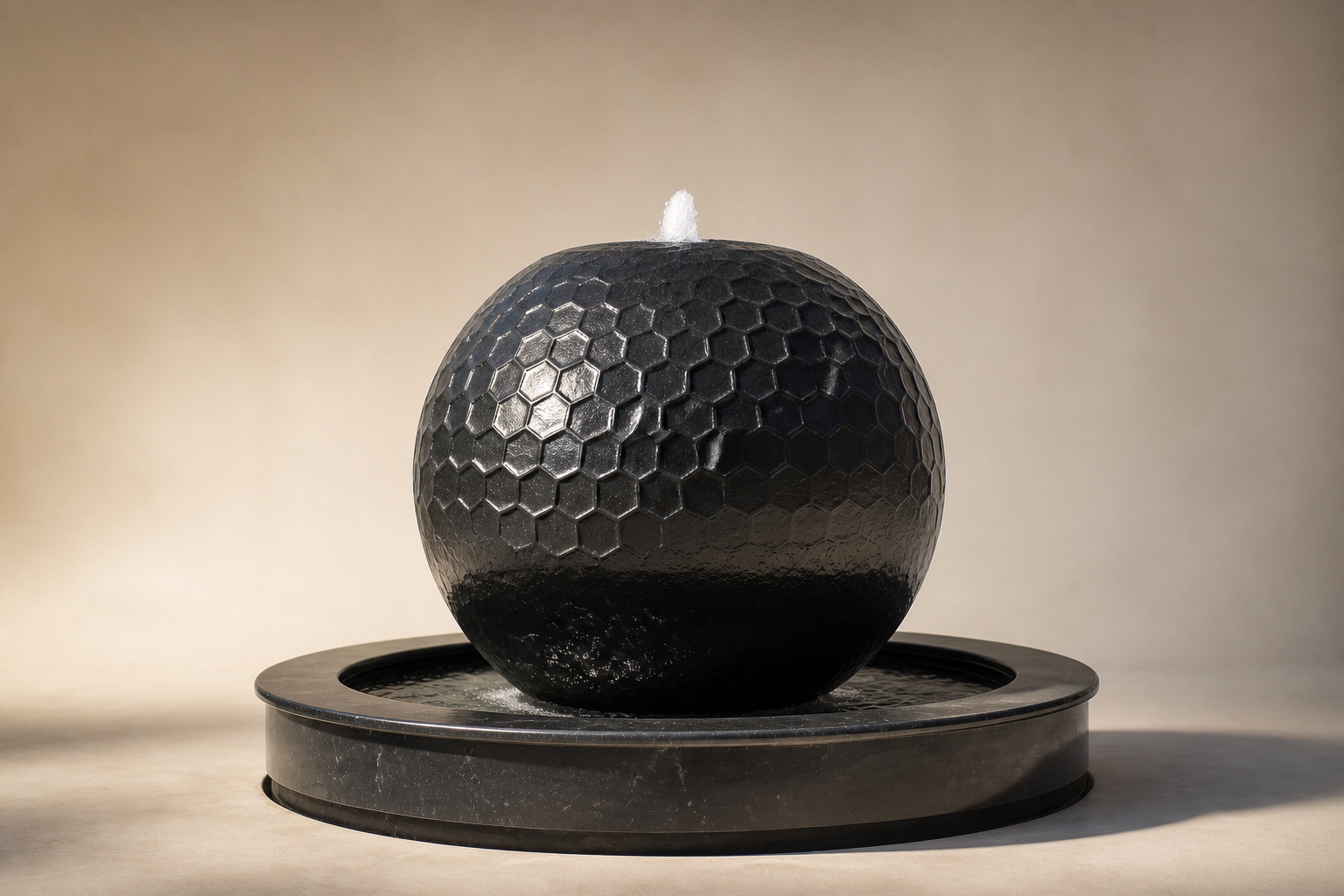 Spica — stone sphere fountain by 1-OPH