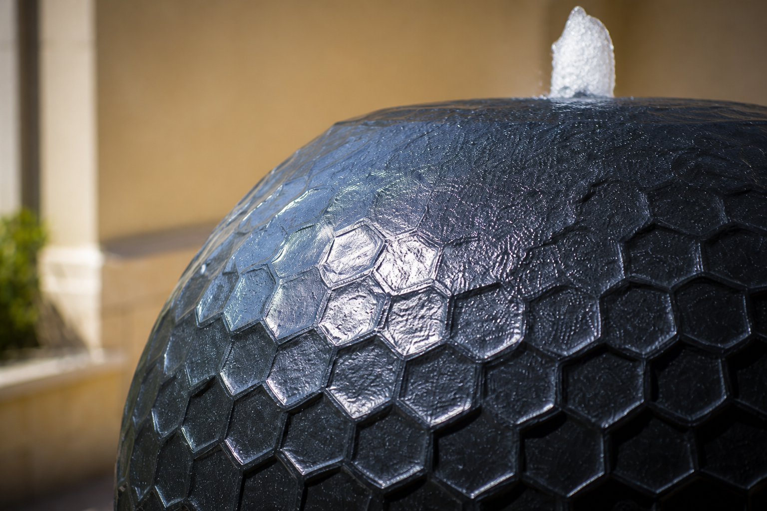 Spica — stone sphere fountain by 1-OPH