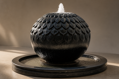 Polaris — stone sphere fountain by 1-OPH