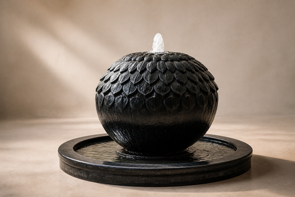 Polaris — stone sphere fountain by 1-OPH