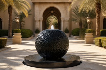Sabik — stone sphere fountain by 1-OPH