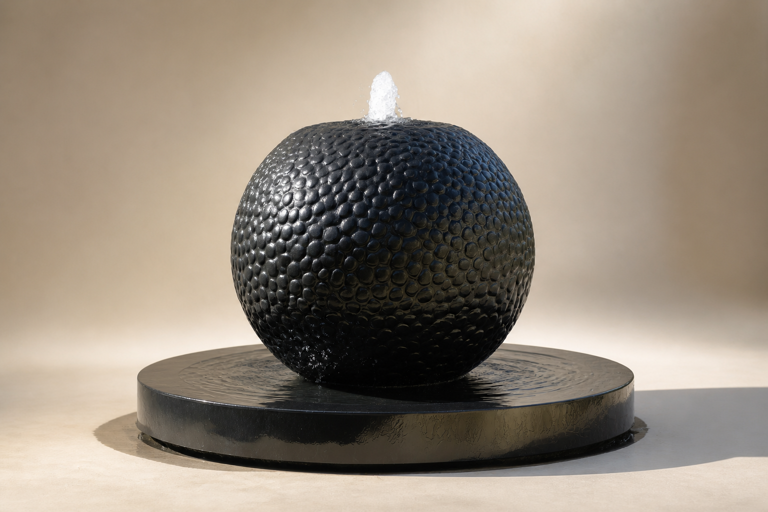 Sabik — stone sphere fountain by 1-OPH