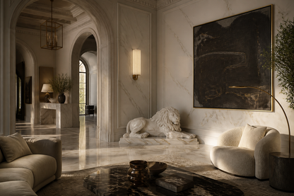 Floresta — Marble sculpture by 1-OPH