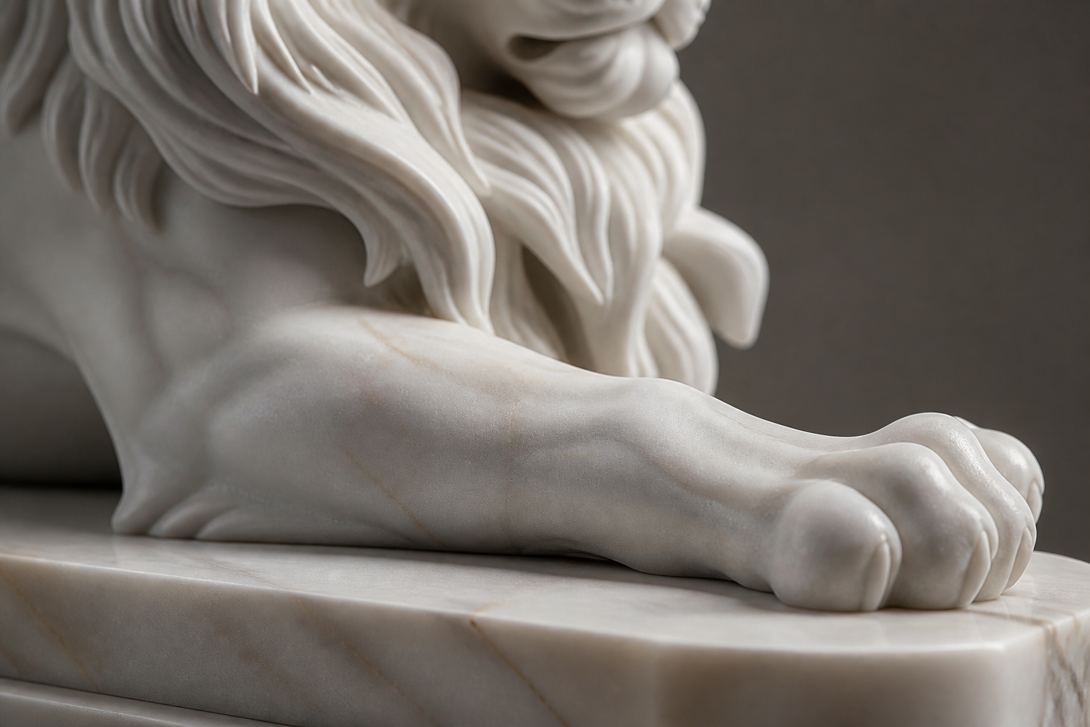 Floresta — Marble sculpture by 1-OPH