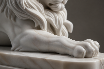 Floresta — Marble sculpture by 1-OPH