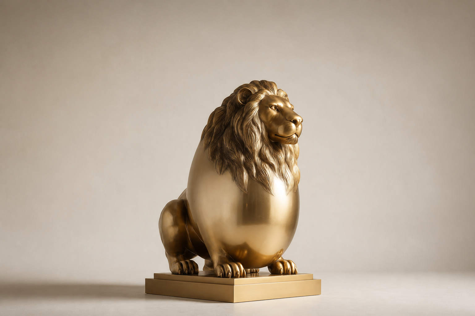 Salvara — Brass sculpture by 1-OPH