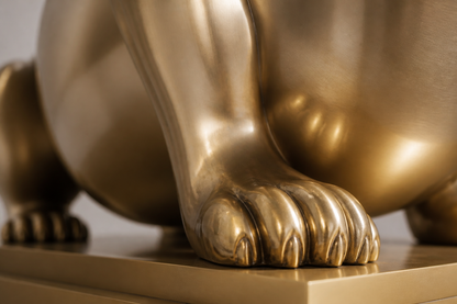 Salvara — Brass sculpture by 1-OPH