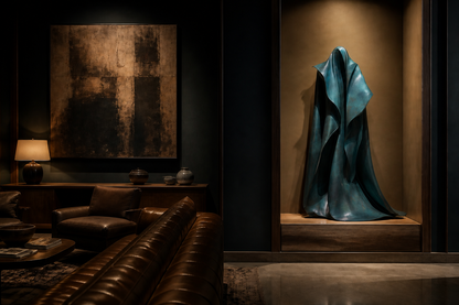 Statica — stone sculpture by 1-OPH