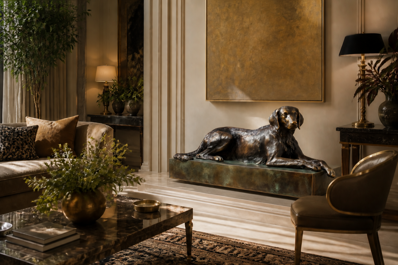 Rupestre — Bronze sculpture by 1-OPH