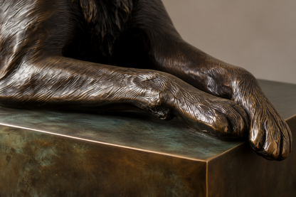 Rupestre — Bronze sculpture by 1-OPH