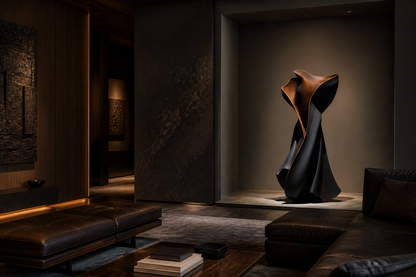 Sorgere — bronze sculpture by 1-OPH