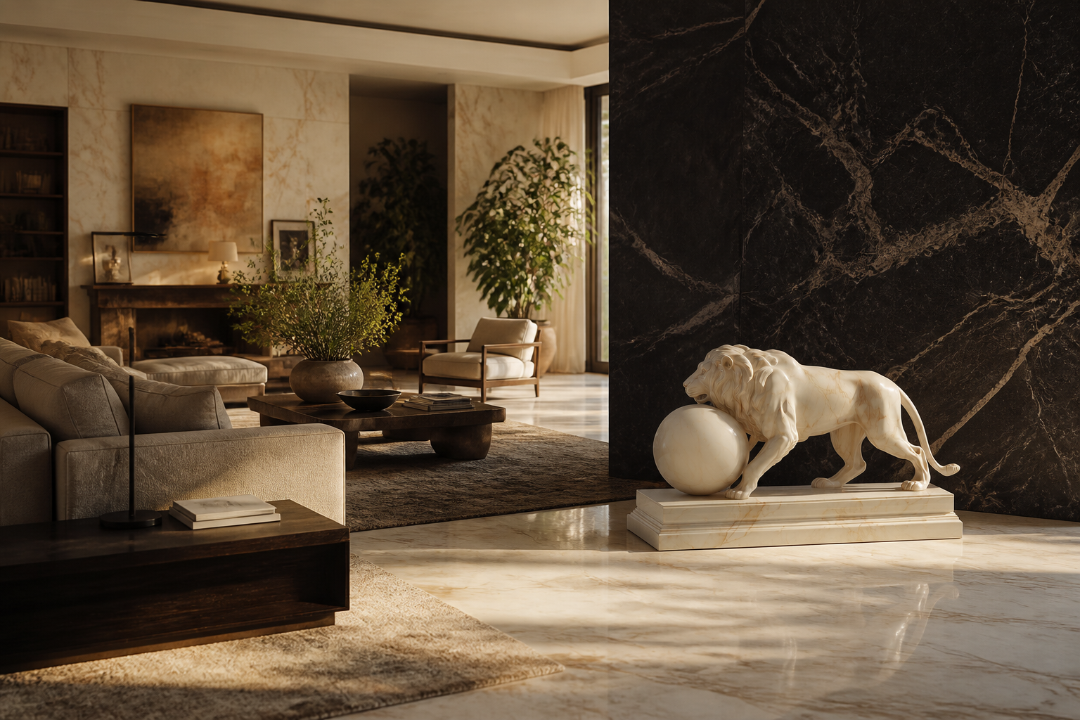 Terrena — Marble sculpture by 1-OPH
