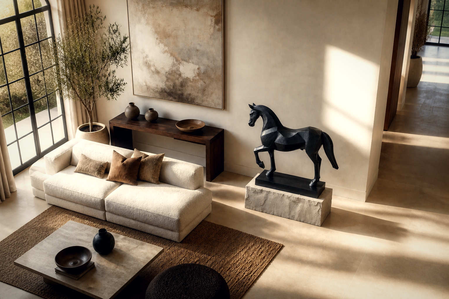 Semilla — bronze sculpture by 1-OPH