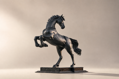 Follaje — Bronze on marble sculpture by 1-OPH