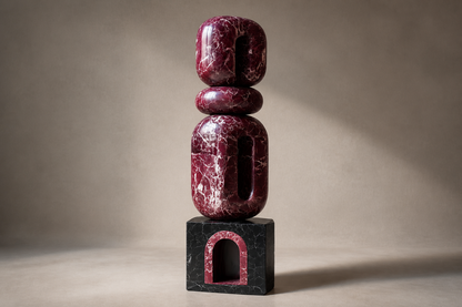 Sostegno — stone sculpture by 1-OPH