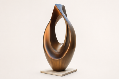 Phecda — Bronze on marble sculpture by 1-OPH