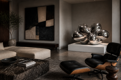Megrez — Stainless steel sculpture by 1-OPH