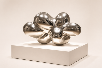 Megrez — Stainless steel sculpture by 1-OPH