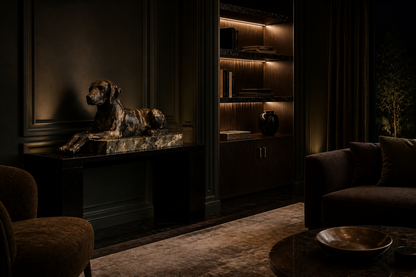 Robledal — Marble sculpture by 1-OPH