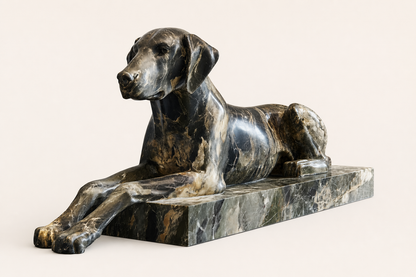 Robledal — Marble sculpture by 1-OPH