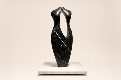 Aplomb — stone sculpture by 1-OPH