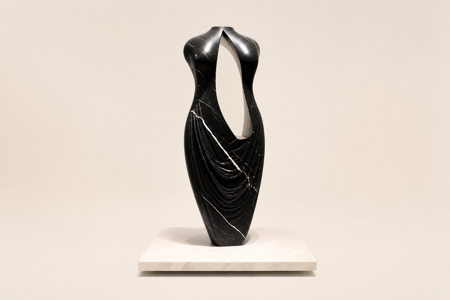 Aplomb — stone sculpture by 1-OPH