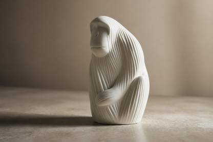 Savana — Marble sculpture by 1-OPH