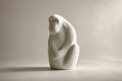 Savana — Marble sculpture by 1-OPH