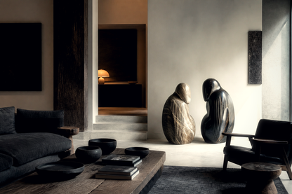 Estepa — Marble sculpture by 1-OPH