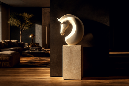 Sabana — Limestone sculpture by 1-OPH