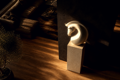Sabana — Limestone sculpture by 1-OPH