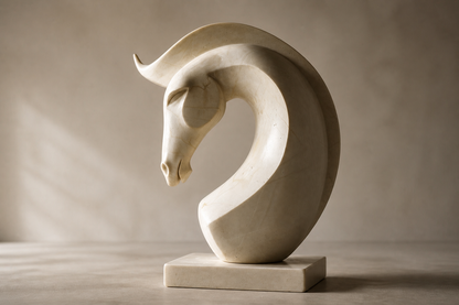 Sabana — Limestone sculpture by 1-OPH