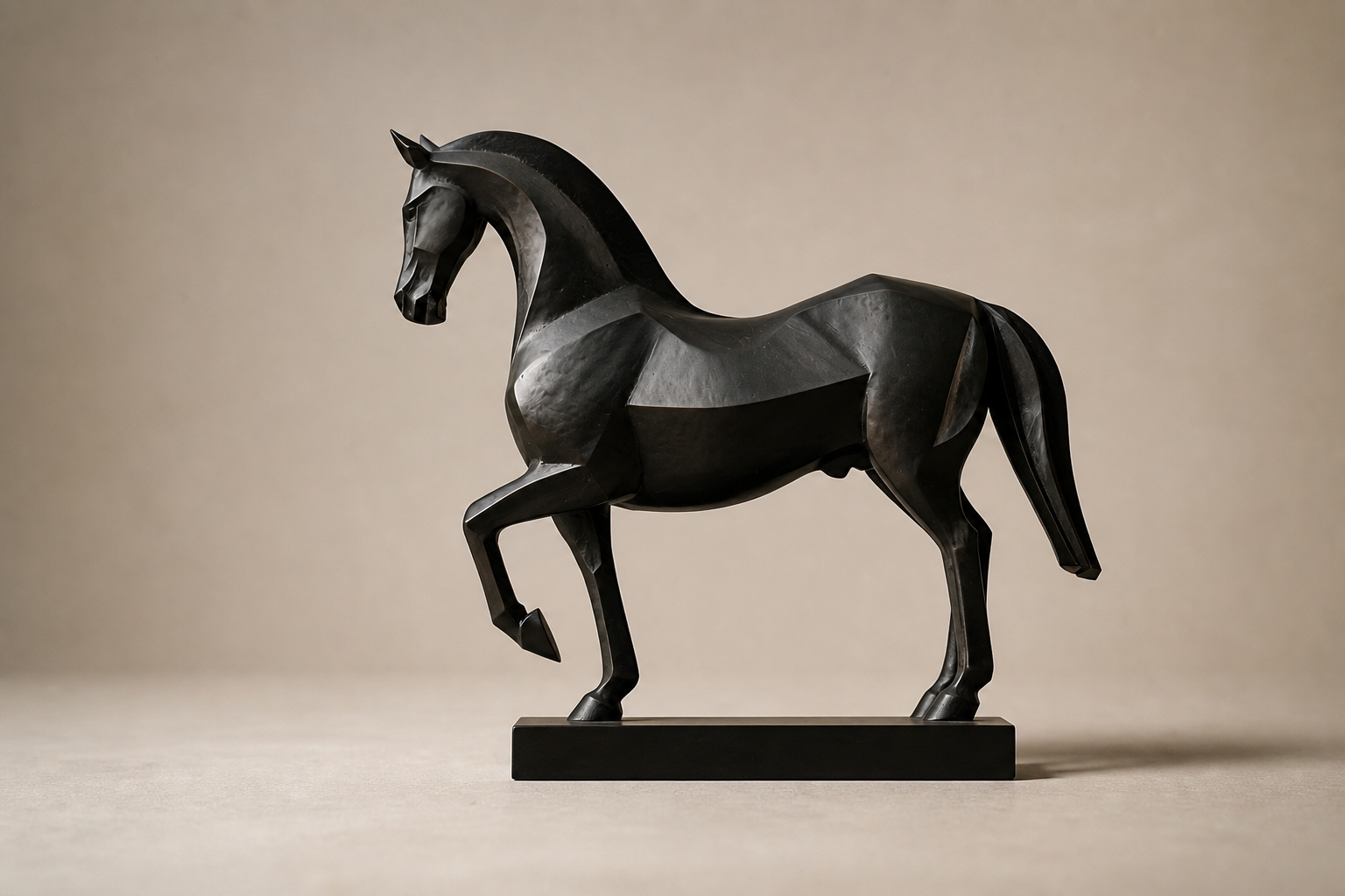 Monte — Bronze sculpture by 1-OPH