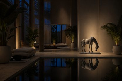 Prado — Marble sculpture by 1-OPH