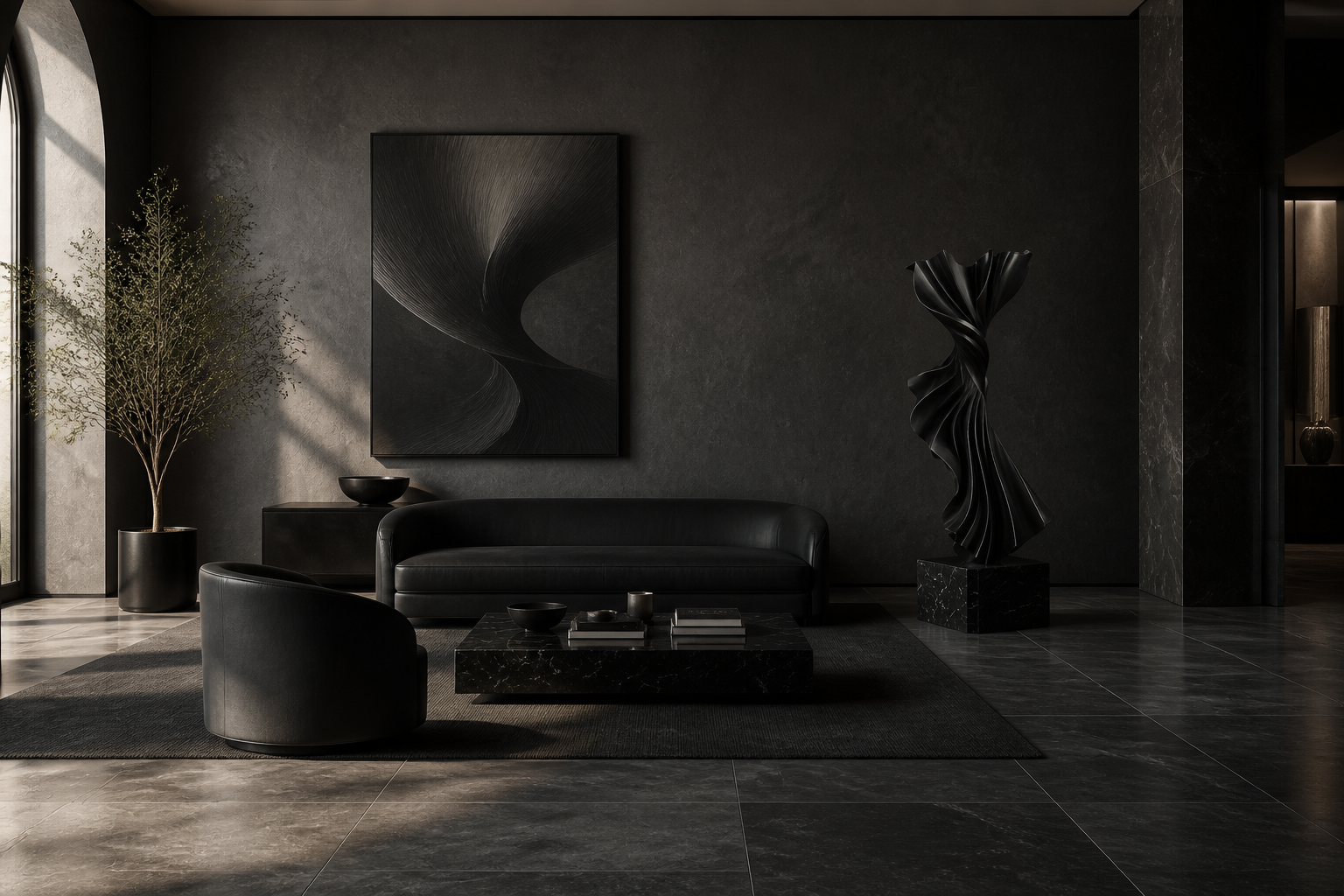Postura — stone sculpture by 1-OPH