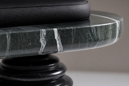 Quies — stone sculptural bench by 1-OPH