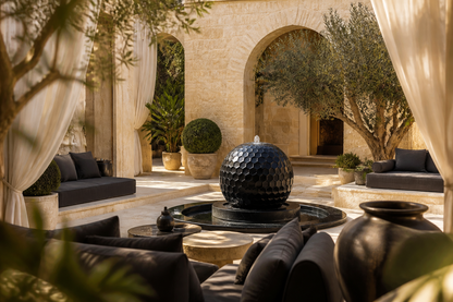 Mira — stone sphere fountain by 1-OPH