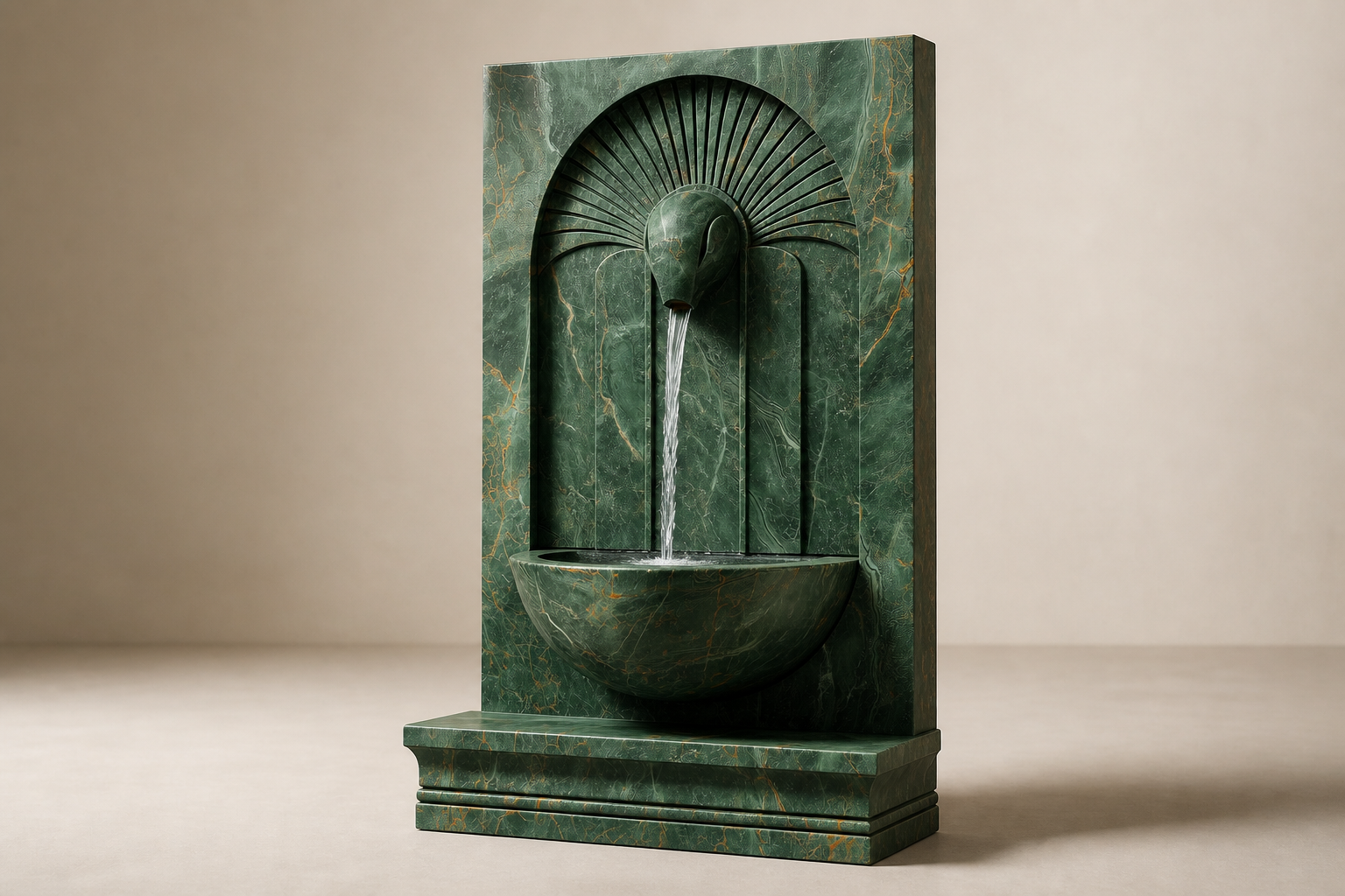 Oboro — stone wall fountain by 1-OPH