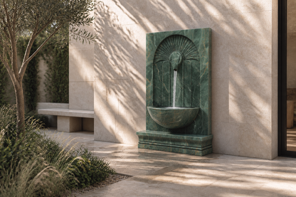 Oboro — stone wall fountain by 1-OPH