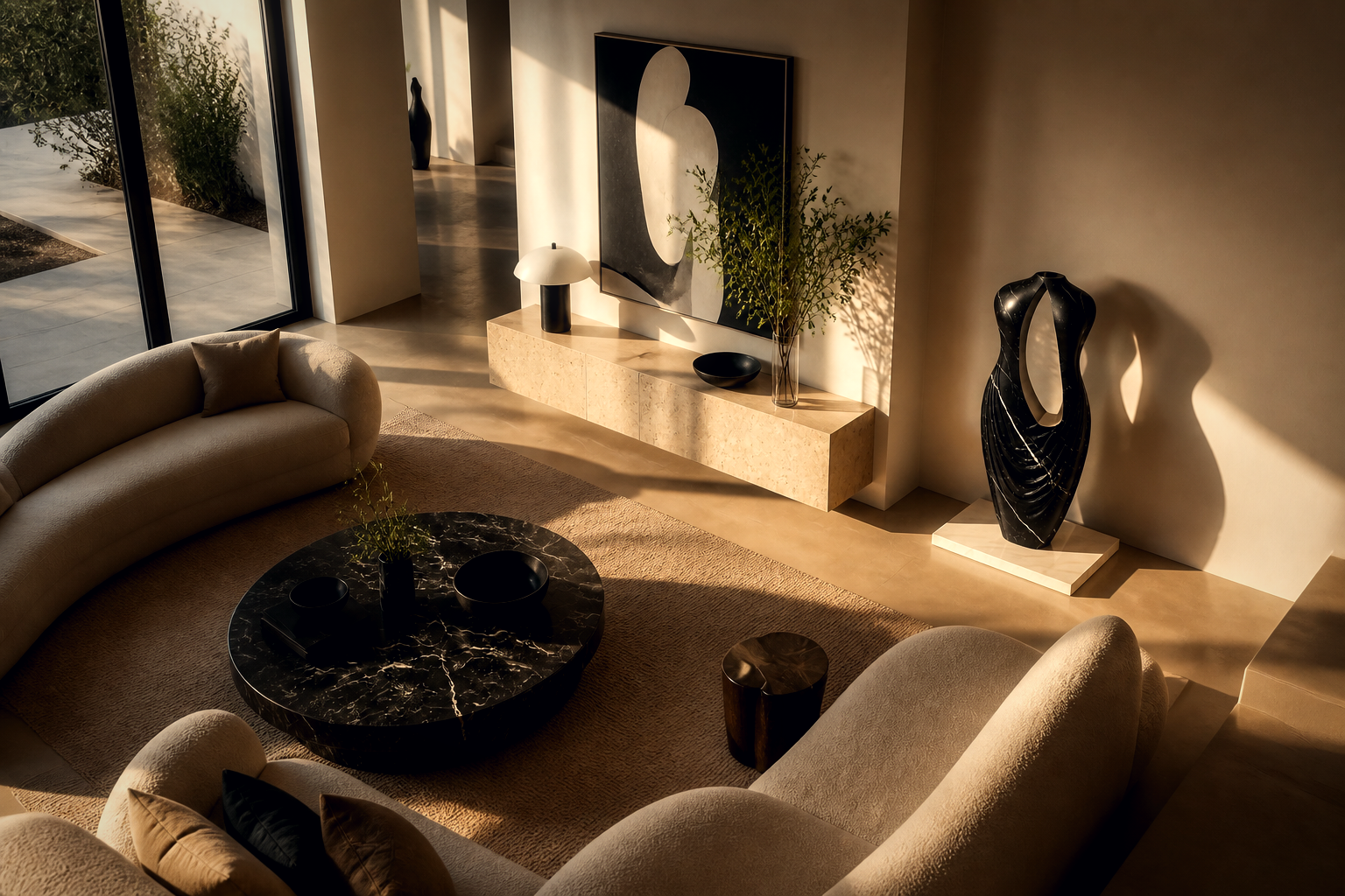 Gesto — stone sculpture by 1-OPH