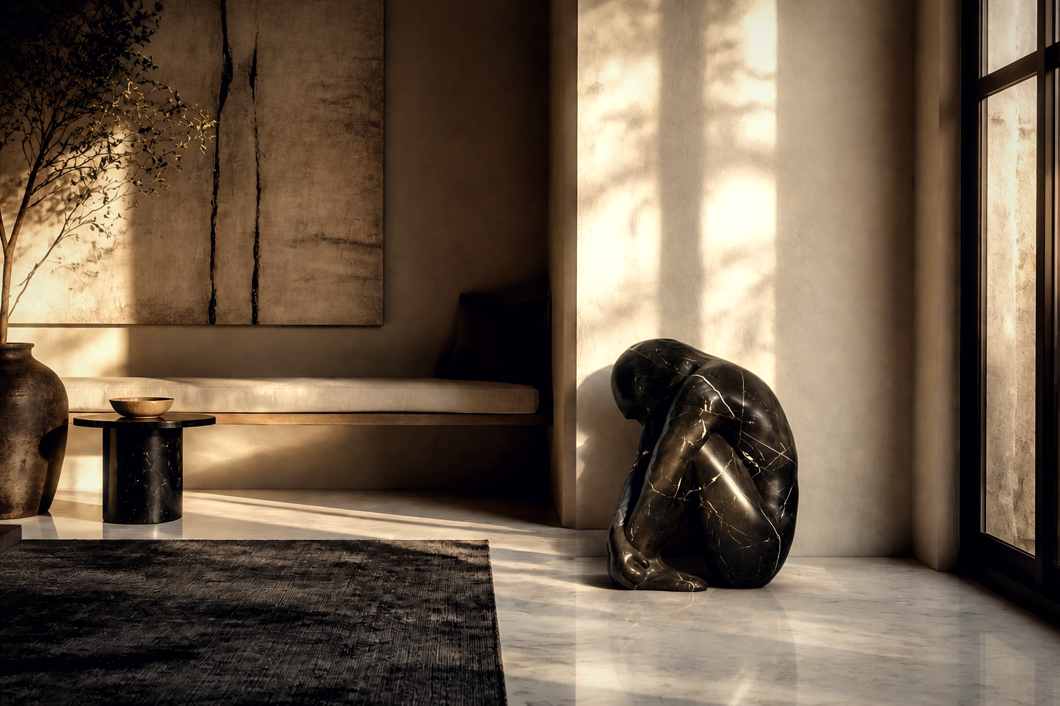 Membra — marble sculpture by 1-OPH
