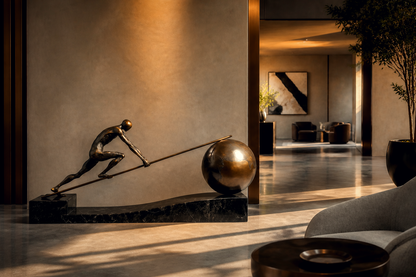 Corpora — stone sculpture by 1-OPH