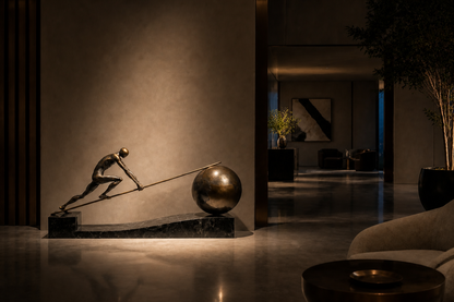 Corpora — stone sculpture by 1-OPH