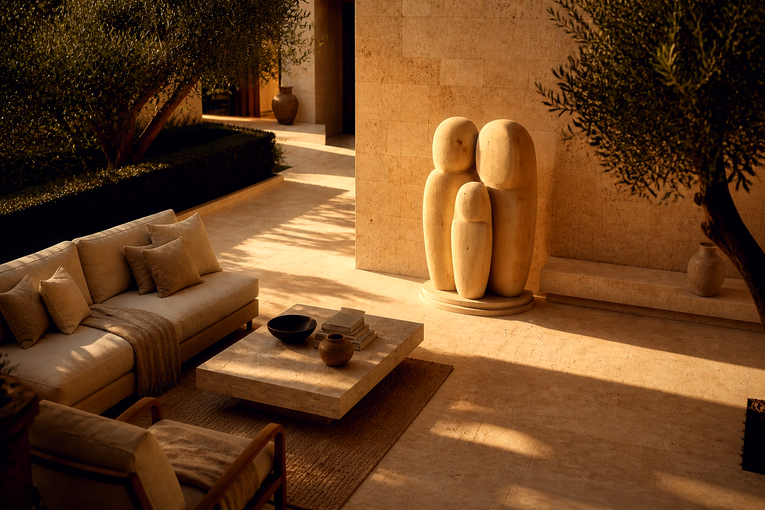 Statura — stone sculpture by 1-OPH