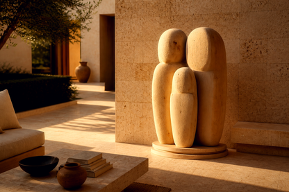 Statura — stone sculpture by 1-OPH