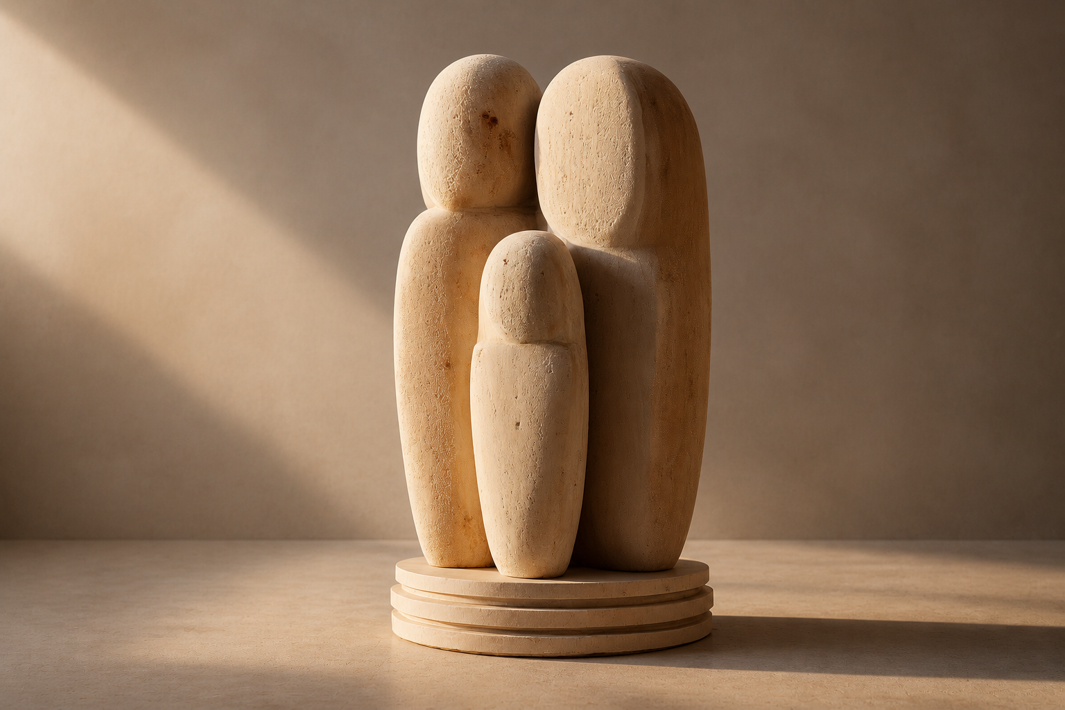 Statura — stone sculpture by 1-OPH